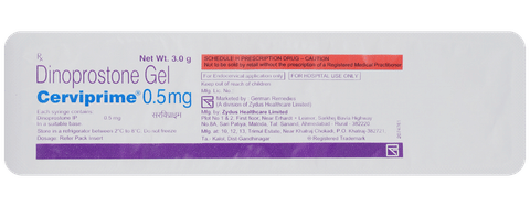 Cerviprime 0.5mg Gel image