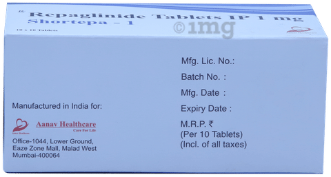 Shortepa 1mg Tablet image