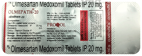 Olmepath 20mg Tablet