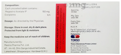 Megastrol 160 Tablet