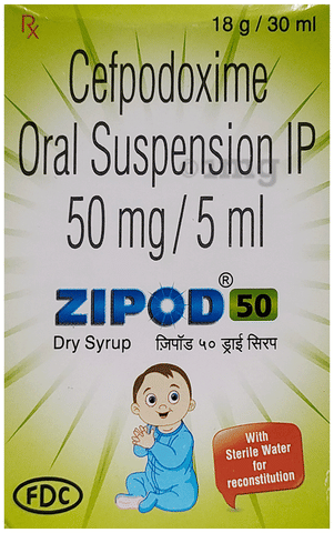 Zipod 50 Dry Syrup image Zipod 50 Dry Syrup image