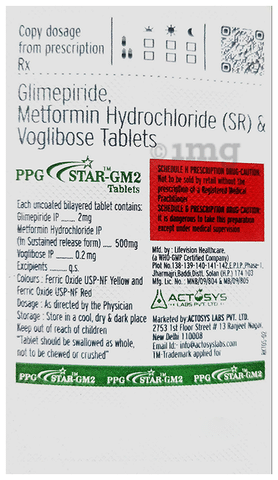 Ppg Star-GM2 Tablet SR