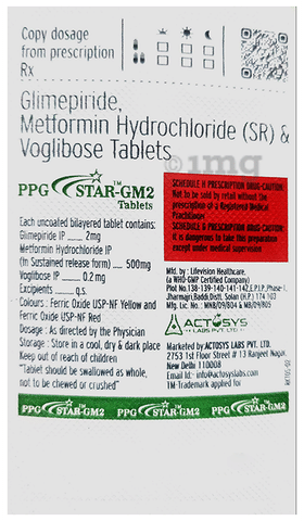 Ppg Star-GM2 Tablet SR image Ppg Star-GM2 Tablet SR image