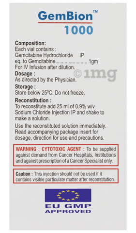 GemBion 1000 Injection image GemBion 1000 Injection image