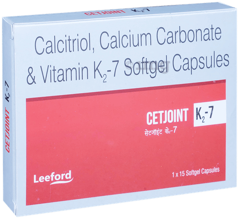 Cetjoint K2 7 Softgel Capsule image Cetjoint K2 7 Softgel Capsule image