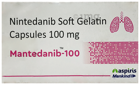 Mantedanib 100mg Capsule image