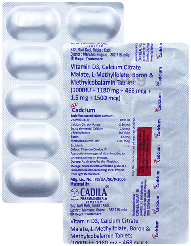 NU Cadcium Tablet image
