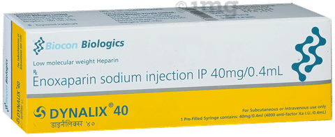 Dynalix 40mg/0.4ml Injection image