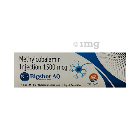 Buy B12 Bigshots AQ Injection Online: View Uses, Side Effects, Price, Substitutes | 1mg Buy B12 Bigshots AQ Injection Online: View Uses, Side Effects, Price, Substitutes | 1mg