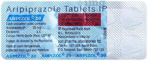 Arpizol 30 Tablet image