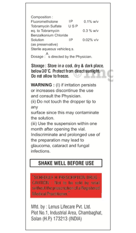 Tobron-F Eye Drop image Tobron-F Eye Drop image