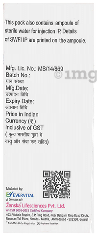Toxocyte 2.25g Injection