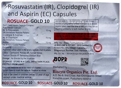 Rosuace-Gold 10 Capsule IR