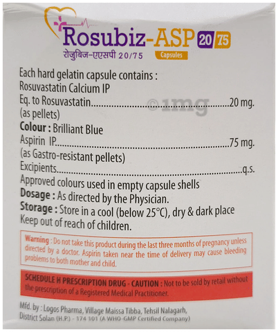Rosubiz-ASP 20/75 Capsule image