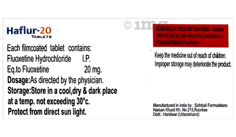 Haflur 20 Tablet image