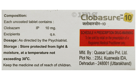 क्लोबाश्योर 10 टैबलेट image