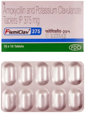 Flemiclav 375 Tablet image Flemiclav 375 Tablet image
