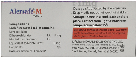 Alersafe-M Tablet image Alersafe-M Tablet image