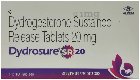 Dydrosure 20mg Tablet SR image