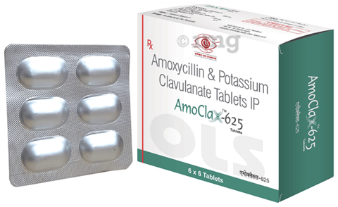 Amoclax 625 Tablet image Amoclax 625 Tablet image