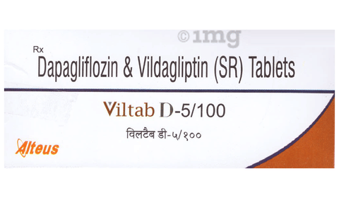 Viltab D 5/100 Tablet SR image