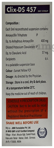 Clix DS 457 Dry Syrup