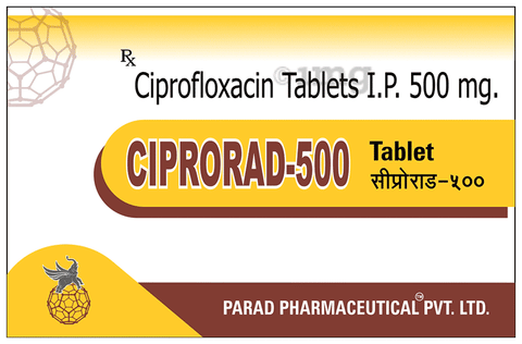 Ciprorad 500 Tablet image