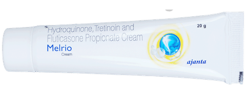 Melrio Cream with Hydroquinone, Tretinoin and Fluticasone Propionate image