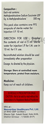 Soluveri 500mg Injection