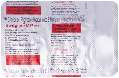 Switglim MP 2 Tablet image