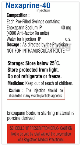 Nexaprine 40 Injection