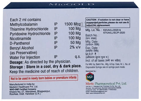 Miogold Injection image