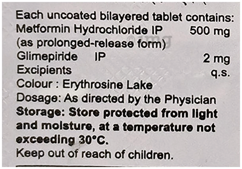 Gliminyle-M2 Tablet PR image