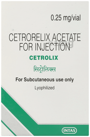 Cetrolix 0.25mg Injection image
