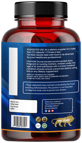 Humming Herbs Nicotinamide (NMN) Veg Capsule: Buy bottle of 60.0