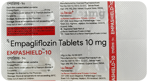 Empashield 10 Tablet image Empashield 10 Tablet image