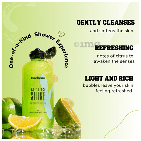 Baebeau Lime to Shine Refreshing Bath Gel 3