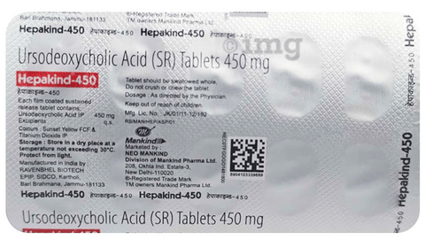 HEPAkind 450mg Tablet image