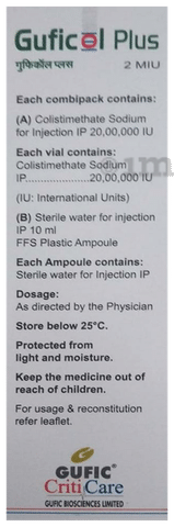 Guficol Plus 2MIU Injection