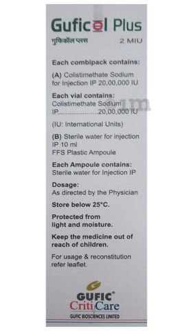 Guficol Plus 2MIU Injection image