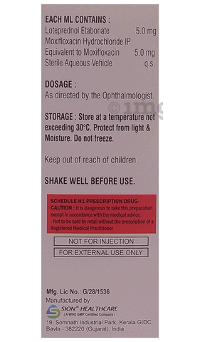 Sinflox-LP Eye Drop BAK Free image
