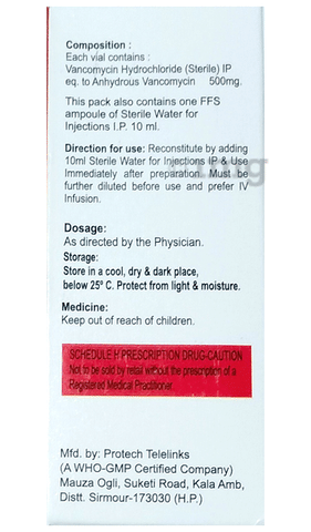 Vanam-CP 500mg Injection image