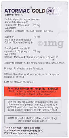 ATORmac Gold 20 Capsule image ATORmac Gold 20 Capsule image