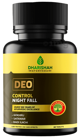 Dharishah Ayurveda Deo Tablet Control Night Fall 1
