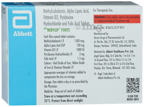 New Nervup Forte Tablet image New Nervup Forte Tablet image