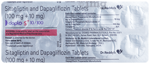 Daplo-S 10/100 Tablet image