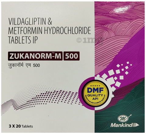 Zukanorm M 500 Tablet image