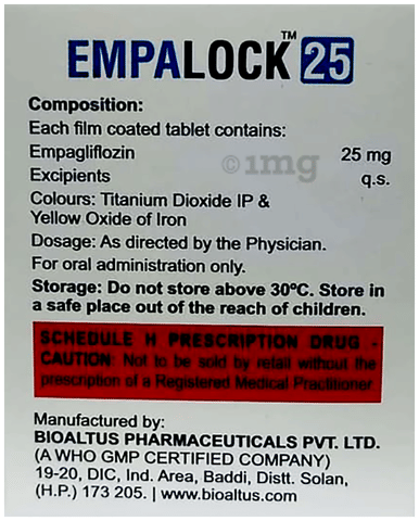 Empalock 25 Tablet image Empalock 25 Tablet image
