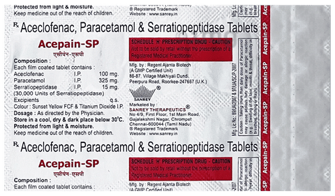 Acepain-SP Tablet image