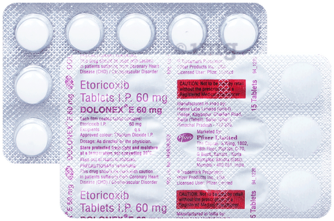 Dolonex E 60mg Tablet image